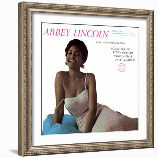 Abbey Lincoln - With the Riverside Jazz Stars-null-Framed Art Print