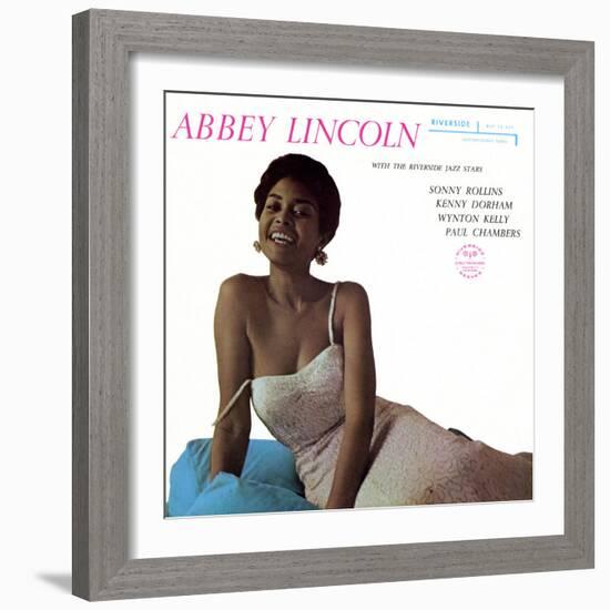 Abbey Lincoln - With the Riverside Jazz Stars-null-Framed Art Print