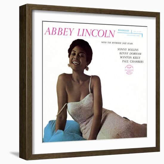 Abbey Lincoln - With the Riverside Jazz Stars-null-Framed Art Print