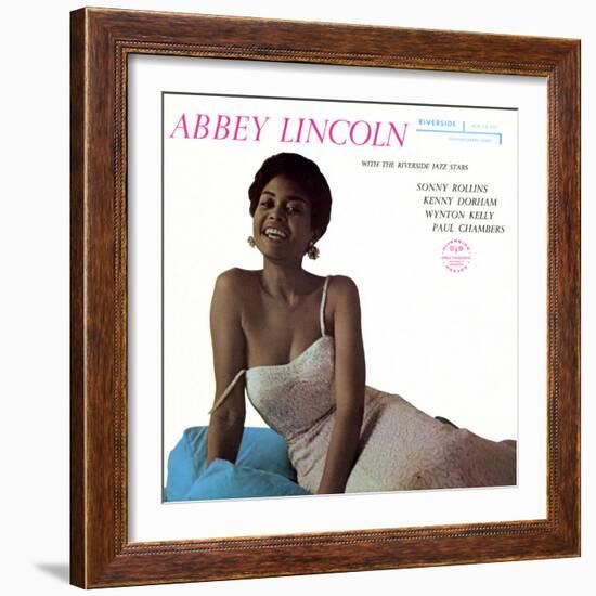 Abbey Lincoln - With the Riverside Jazz Stars-null-Framed Art Print