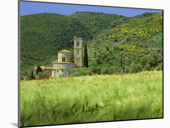 Abbey of Sant' Antimo, Near Montalcino, Tuscany. Exterior-Joe Cornish-Mounted Photographic Print