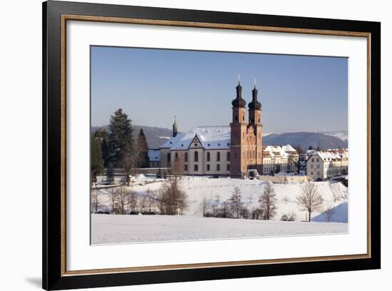 Abbey of St. Peter (Sankt Peter), Glottertal Valley, Black Forest, Baden-Wuerttemberg, Germany-Markus Lange-Framed Photographic Print