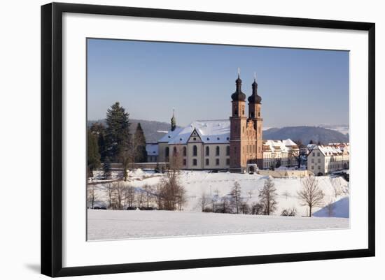 Abbey of St. Peter (Sankt Peter), Glottertal Valley, Black Forest, Baden-Wuerttemberg, Germany-Markus Lange-Framed Photographic Print