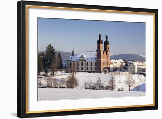 Abbey of St. Peter (Sankt Peter), Glottertal Valley, Black Forest, Baden-Wuerttemberg, Germany-Markus Lange-Framed Photographic Print