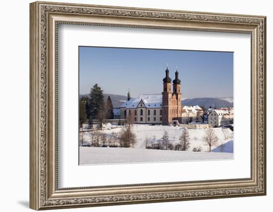 Abbey of St. Peter (Sankt Peter), Glottertal Valley, Black Forest, Baden-Wuerttemberg, Germany-Markus Lange-Framed Photographic Print