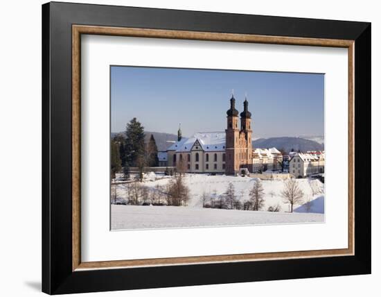 Abbey of St. Peter (Sankt Peter), Glottertal Valley, Black Forest, Baden-Wuerttemberg, Germany-Markus Lange-Framed Photographic Print