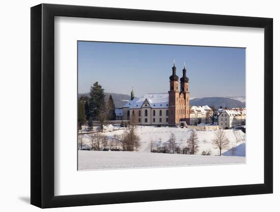 Abbey of St. Peter (Sankt Peter), Glottertal Valley, Black Forest, Baden-Wuerttemberg, Germany-Markus Lange-Framed Photographic Print