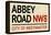 Abbey Road NW8 Street-null-Framed Stretched Canvas