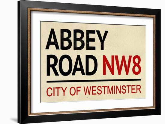 Abbey Road NW8 Street-null-Framed Premium Giclee Print