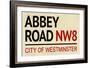 Abbey Road NW8 Street-null-Framed Art Print