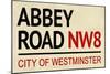 Abbey Road NW8 Street-null-Mounted Art Print