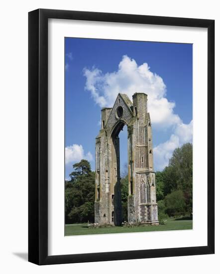 Abbey Ruins, Little Walsingham, Norfolk, England, United Kingdom, Europe-Hunter David-Framed Photographic Print