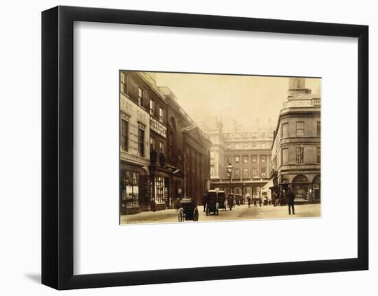 Abbey Square and Pump Rooms, Bath, c1880-Unknown-Framed Photographic Print