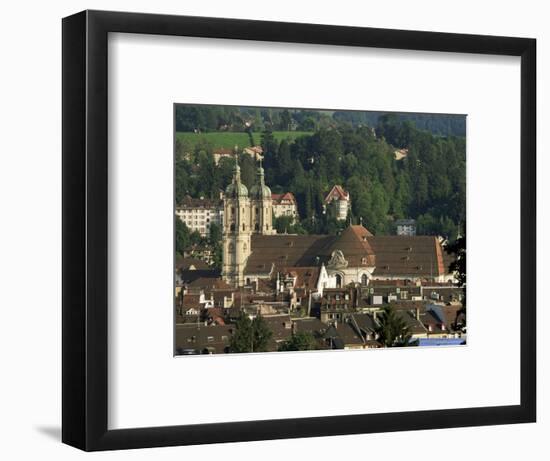 Abbey, St. Gallen, Switzerland-John Miller-Framed Photographic Print