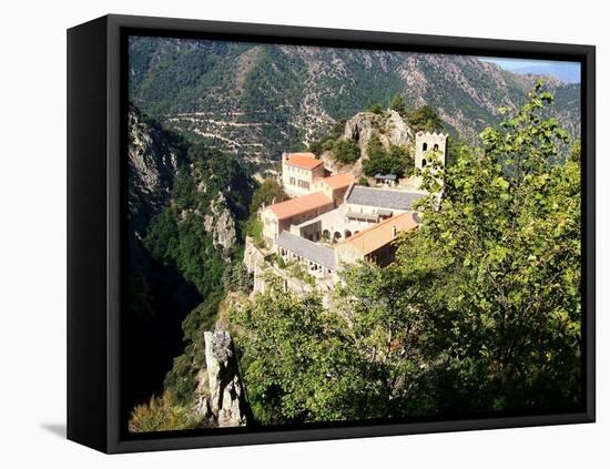 Abbey St Martin Du Canigou, France-Marilyn Dunlap-Framed Stretched Canvas