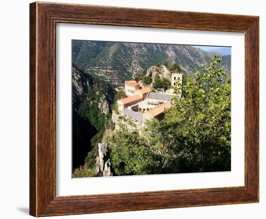 Abbey St Martin Du Canigou, France-Marilyn Dunlap-Framed Art Print