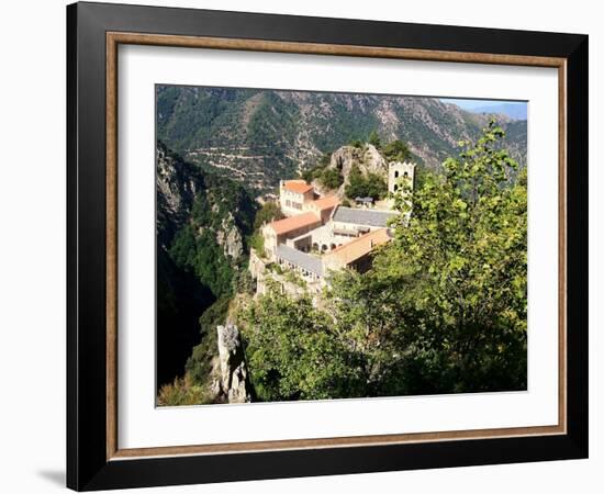 Abbey St Martin Du Canigou, France-Marilyn Dunlap-Framed Art Print