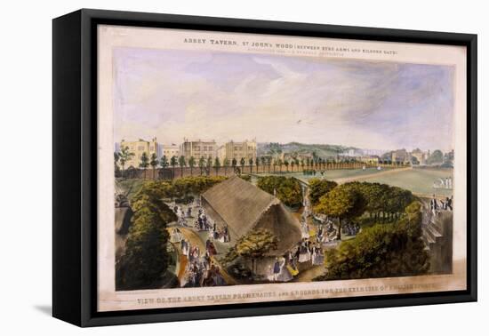 Abbey Tavern, St John's Wood, London, C1870-James Barnett-Framed Premier Image Canvas