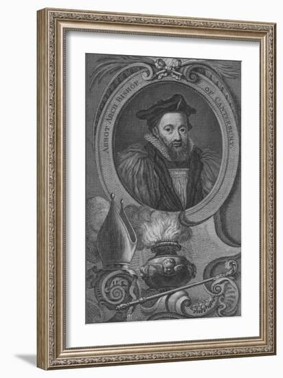 Abbot Arch Bishop of Canterbury, 1743-52-Jacobus Houbraken-Framed Giclee Print