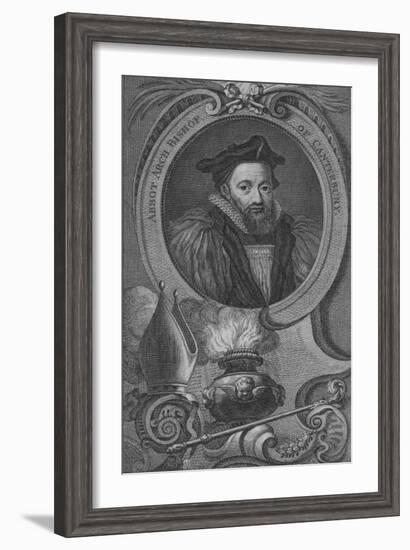 Abbot Arch Bishop of Canterbury, 1743-52-Jacobus Houbraken-Framed Giclee Print