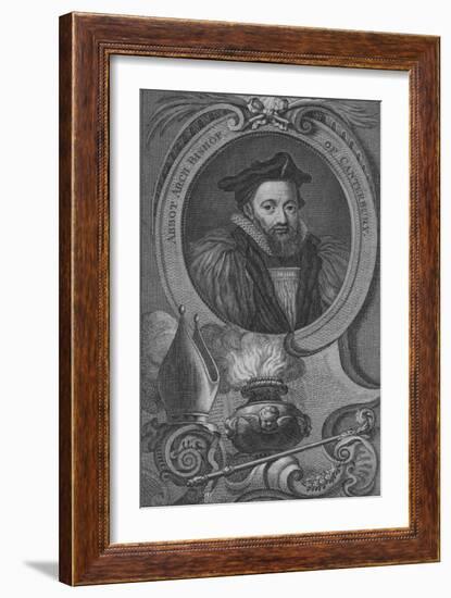 Abbot Arch Bishop of Canterbury, 1743-52-Jacobus Houbraken-Framed Giclee Print