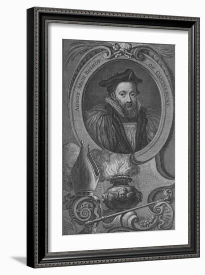 Abbot Arch Bishop of Canterbury, 1743-52-Jacobus Houbraken-Framed Giclee Print