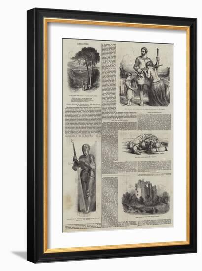 Abbotsford Edition of the Waverley Novels-null-Framed Giclee Print