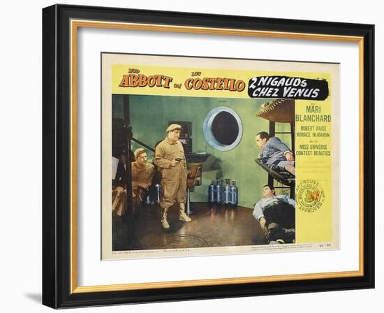 Abbott and Costello Go to Mars, 1953-null-Framed Art Print