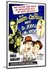 Abbott and Costello Meet Dr. Jekyll and Mr. Hyde - Movie Poster Reproduction-null-Mounted Photo