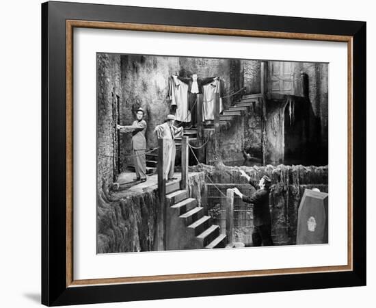 Abbott and Costello Meet Frankenstein, 1948-null-Framed Photographic Print