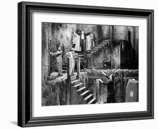 Abbott and Costello Meet Frankenstein, 1948-null-Framed Photographic Print