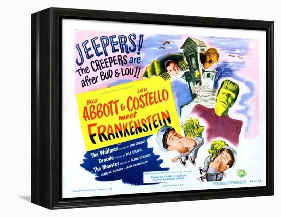 Abbott and Costello Meet Frankenstein-null-Framed Stretched Canvas