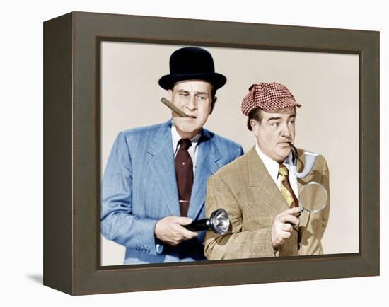 ABBOTT AND COSTELLO MEET THE INVISIBLE MAN, from left: Bud Abbott, Lou Costello-null-Framed Stretched Canvas