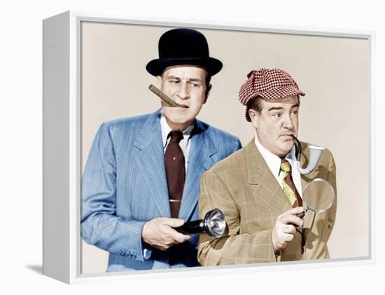 ABBOTT AND COSTELLO MEET THE INVISIBLE MAN, from left: Bud Abbott, Lou Costello-null-Framed Stretched Canvas