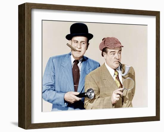 ABBOTT AND COSTELLO MEET THE INVISIBLE MAN, from left: Bud Abbott, Lou Costello-null-Framed Photo