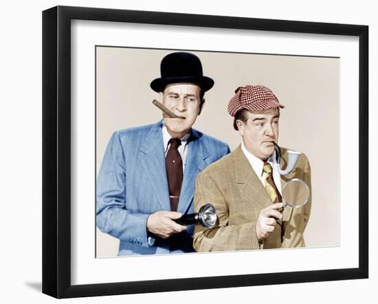 ABBOTT AND COSTELLO MEET THE INVISIBLE MAN, from left: Bud Abbott, Lou Costello-null-Framed Photo