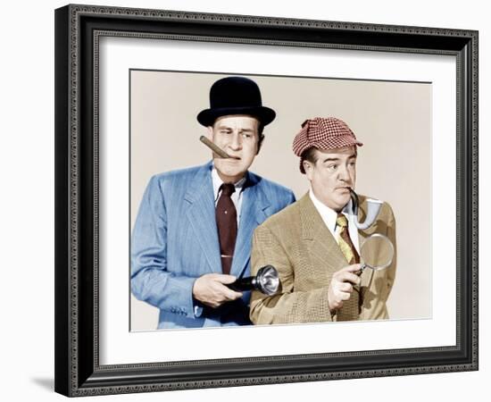 ABBOTT AND COSTELLO MEET THE INVISIBLE MAN, from left: Bud Abbott, Lou Costello-null-Framed Photo