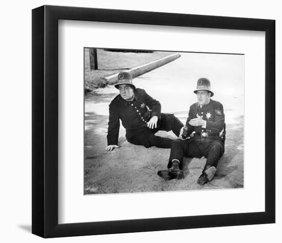 Abbott and Costello Meet the Keystone Kops-null-Framed Photo