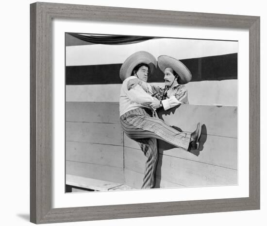 Abbott and Costello Meet the Keystone Kops-null-Framed Photo