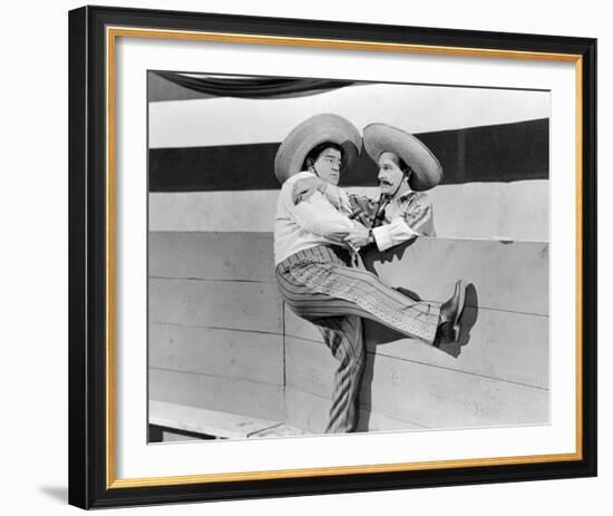 Abbott and Costello Meet the Keystone Kops-null-Framed Photo