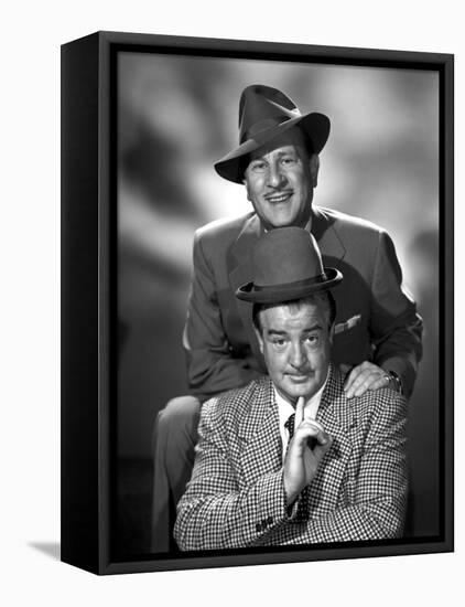 Abbott & Costello in the Early 1950s-null-Framed Stretched Canvas