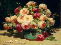 Ein Korb mit Rosen. Um 1890-Abbott Fuller Graves-Giclee Print