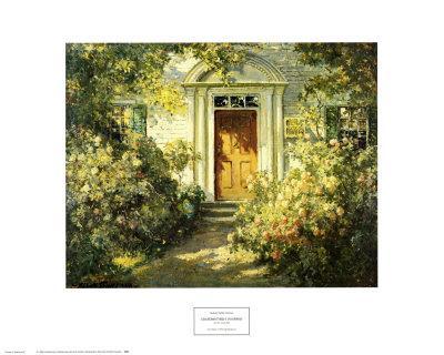 Doorway Trilogy by Abbott Fuller Graves Art Print Poster 36x12