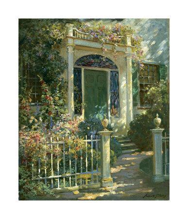Doorway Trilogy by Abbott Fuller Graves Art Print Poster 36x12