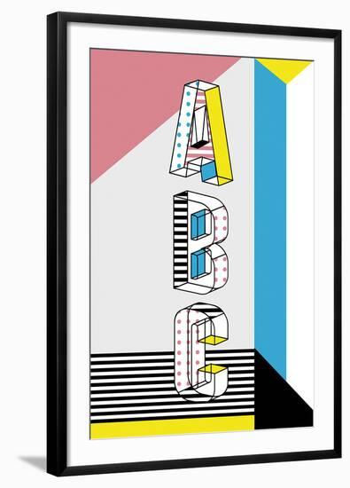 ABC Graphics-Myriam Tebbakha-Framed Giclee Print