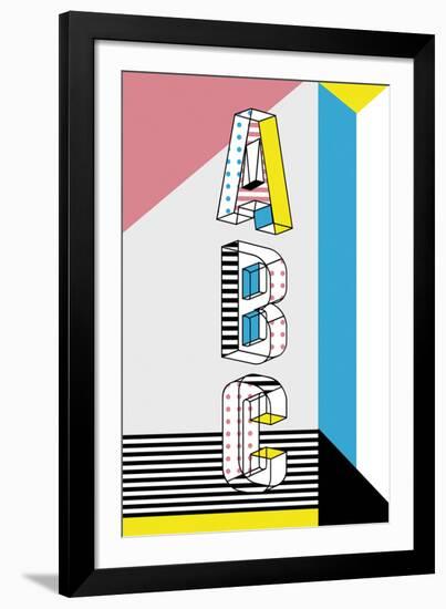 ABC Graphics-Myriam Tebbakha-Framed Giclee Print