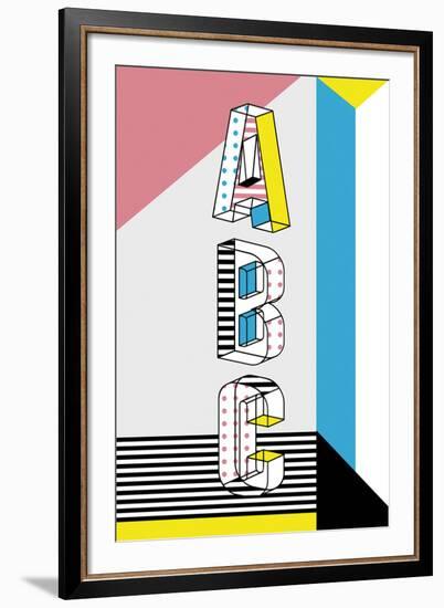 ABC Graphics-Myriam Tebbakha-Framed Giclee Print