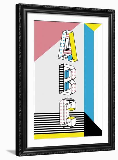 ABC Graphics-Myriam Tebbakha-Framed Giclee Print