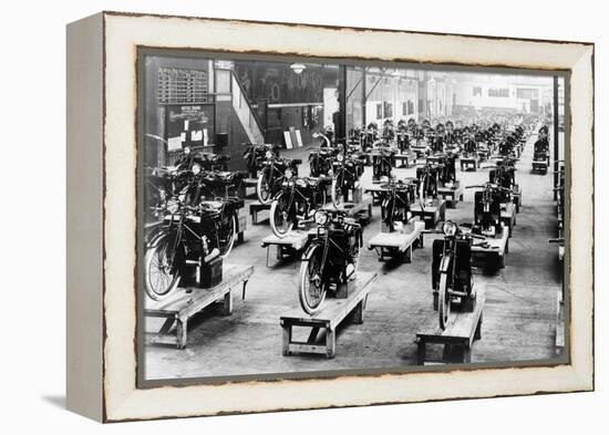 ABC Motorbike Factory, 1921-null-Framed Premier Image Canvas