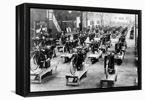 ABC Motorbike Factory, 1921-null-Framed Premier Image Canvas